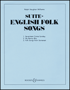 cover English Folk Song Suite Orchestra sheet music cover
